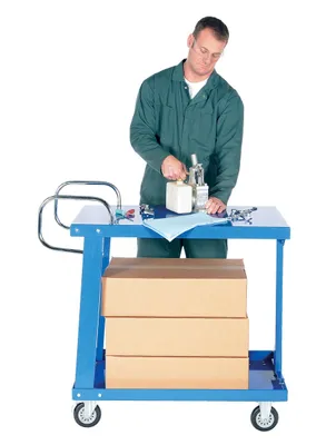 Vestil EASY-A-2436 Steel Easy Access Stock Truck 5