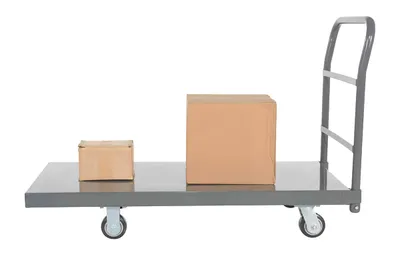 Vestil ECSPT-2448-C27A platform cart shown from an alternate angle