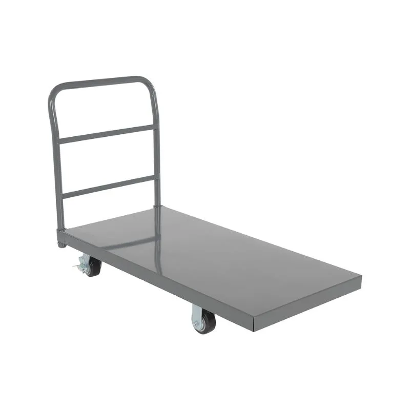 Vestil ECSPT-2448-C27A Steel Smooth Deck Platform Truck