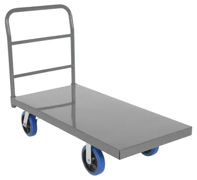 Vestil ECSPT-2448-C2D Steel Smooth Deck Platform Truck 1