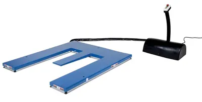 Vestil EHE-2 lift table shown from an alternate angle