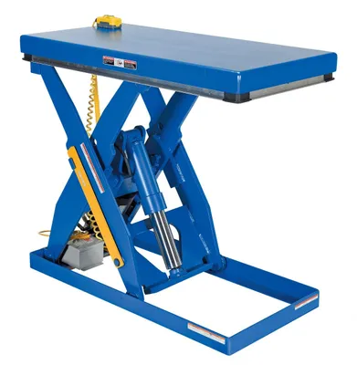 Vestil EHLT-2448-3-43 lift table shown from an alternate angle