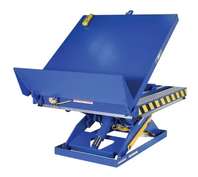 Vestil EHLTT-H-3648-2-47 LIFT &amp; HINGE TILT SCISSOR TABLE 2K 36X48