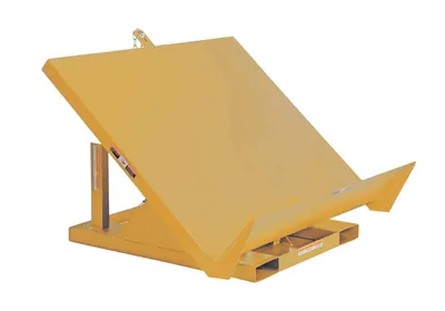 Vestil EM1-200-4848-2-YEL EFFICIENT MASTER TILT TABLE 2K 48X48 YEL