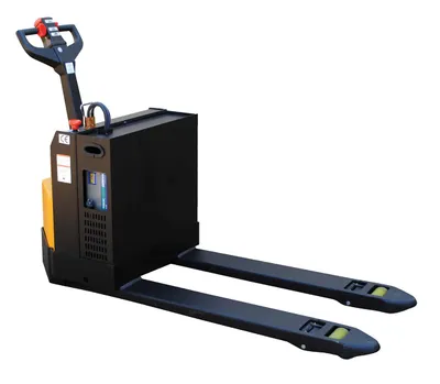 Vestil EPT-2048-45-RP-AGM pallet jack shown from an alternate angle