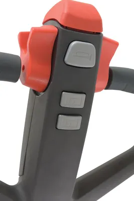 Vestil EPT-2745-33 pallet jack shown from an alternate angle