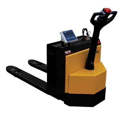 Vestil EPT-2748-45-SCL-AGM pallet jack shown from an alternate angle