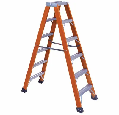 Vestil FBTFL-7 ladder shown from an alternate angle