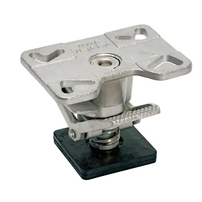 Vestil FL-ADJ-46-SS Stainless Steel Adjustable Floor Lock