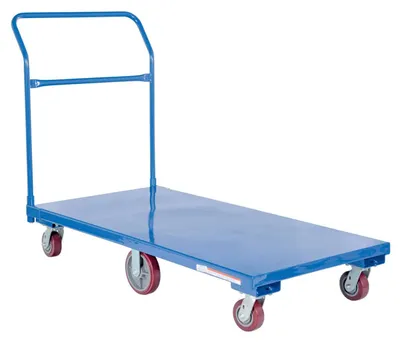 Vestil FLAT-C flatbed cart shown from an alternate angle