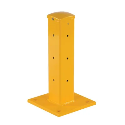 Vestil GR-F3R-DI-TP18-YL Steel Rigid Tube Post Drop