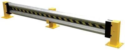 Vestil GR-H2R-DI-10-HDG Galvanized Steel Drop In Guard Rail 3