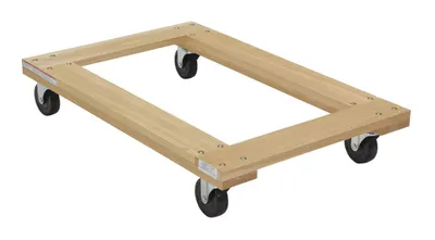 Vestil HDOF-2436-12-NM Hardwood Open Deck Dolly