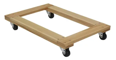 Vestil HDOF-2436-9 Hardwood Open Deck Dolly