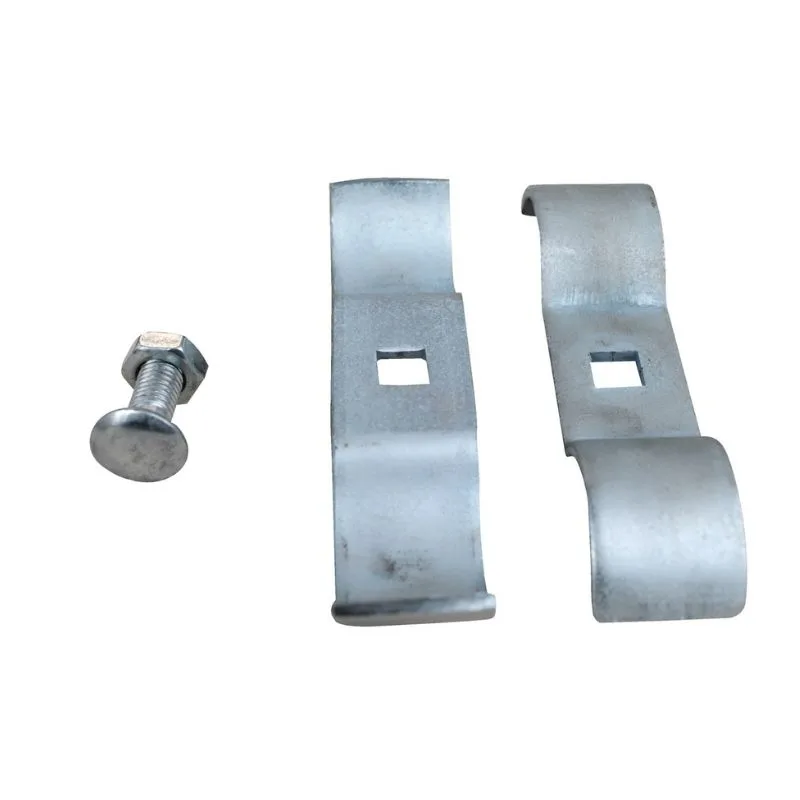 Vestil HRAIL-CON Galvanized Steel Construction Safety Barrier Connector