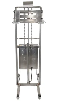 Vestil HYD-10-DC-SS Partially Stainless Steel Portable DC Powered Hefti Lift 2