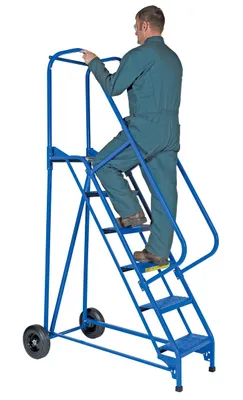 Vestil LAD-RAF-6-P Steel Roll-A-Fold Ladder
