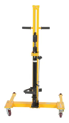 Vestil LPDT drum handling equipment shown from an alternate angle