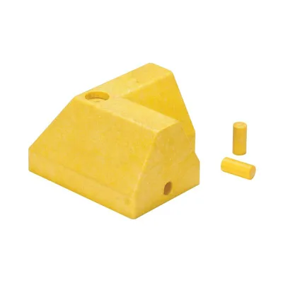 Vestil MPG-L 100% Recycled Plastic L Section Modular Guard Curb