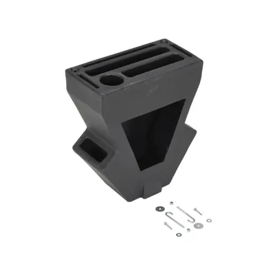 Vestil P-CADDY-BK Recycled Plastic Pallet Jack Caddy