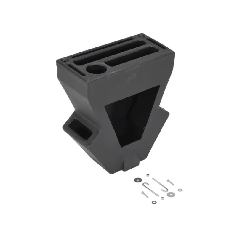 Vestil P-CADDY-BK Recycled Plastic Pallet Jack Caddy