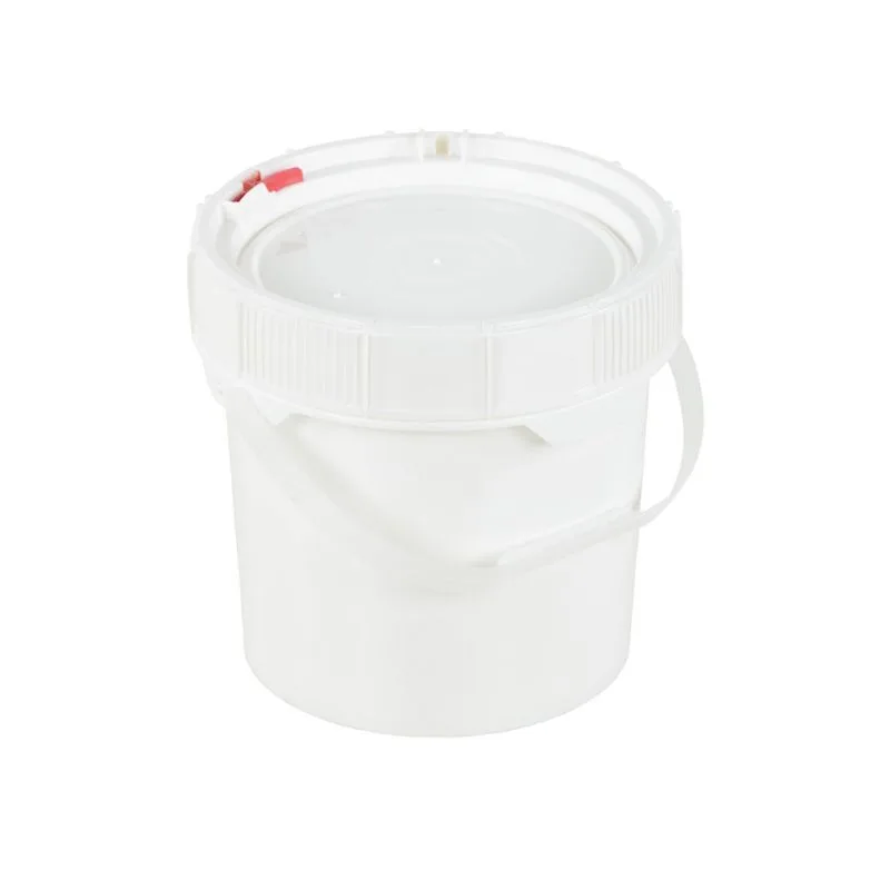 Vestil PAIL-SCR-35-W High Density Polyethylene Screw Top Pail and Lid 3-12 Gallon