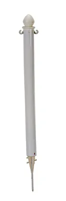Vestil PCB-W-G crowd control shown from an alternate angle