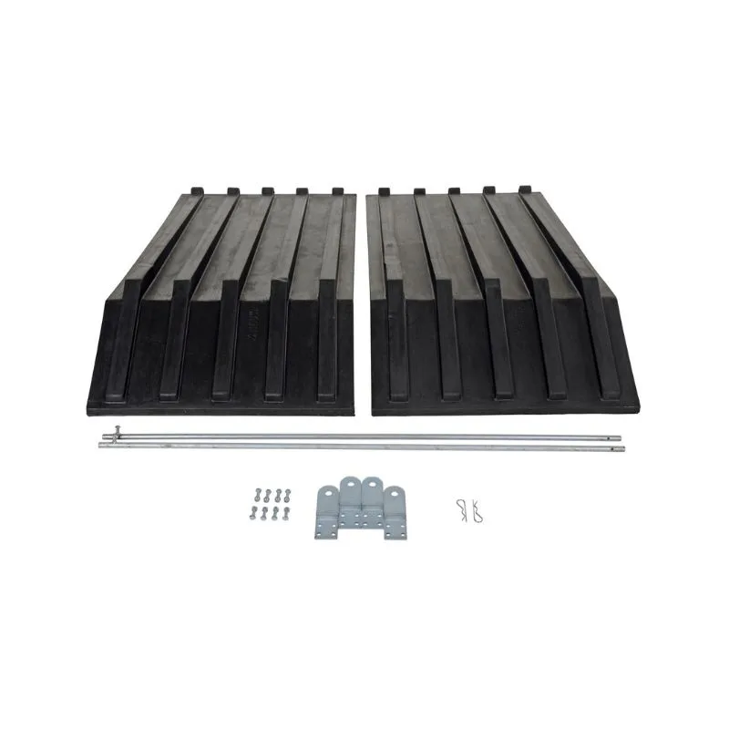 Vestil PLID-H-150 Polyethylene Heavy Duty H Style Hopper Lid