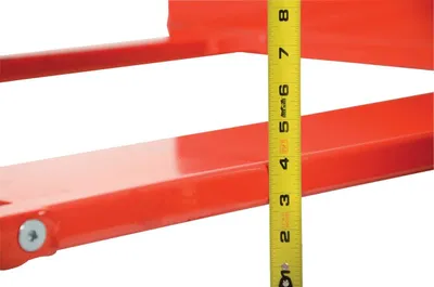 Vestil PM2-3344-SLP pallet jack shown from an alternate angle
