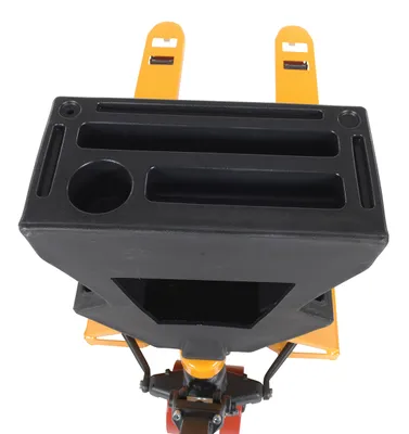 Vestil PM5-2748-Y-UP-002 Steel Plastic Pallet Truck 6