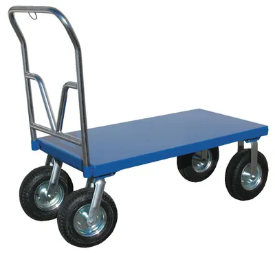 Vestil PNU-2448 PNEUMATIC TIRE PLATFORM CART 24 X 48