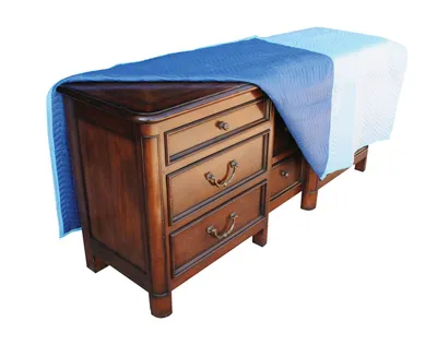 Vestil QPC-7280-UP-4PK moving blanket shown from an alternate angle