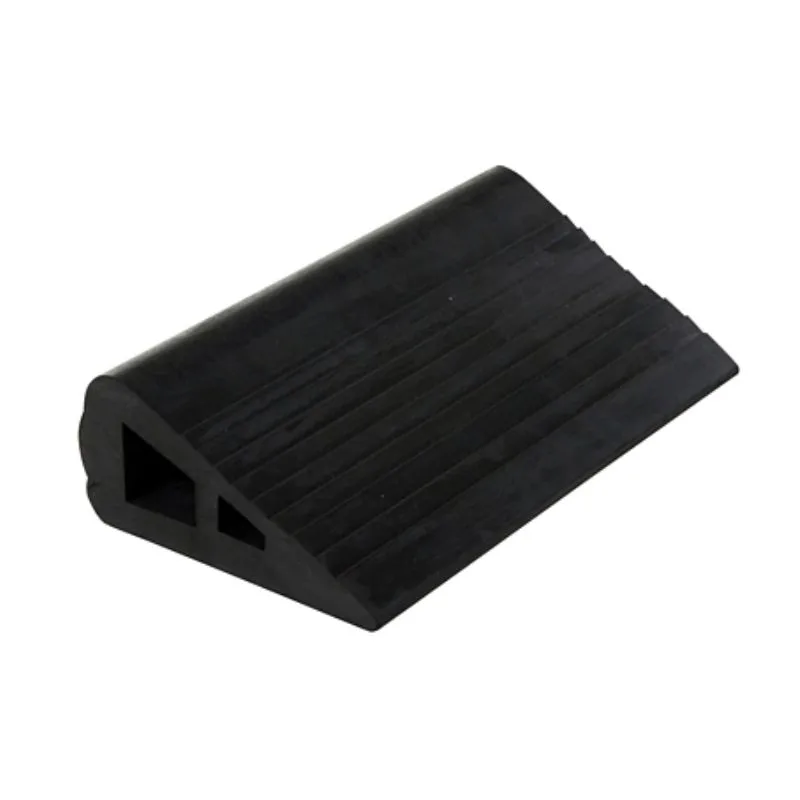 Vestil RBW-5 Industrial Rubber Triangular Wedge