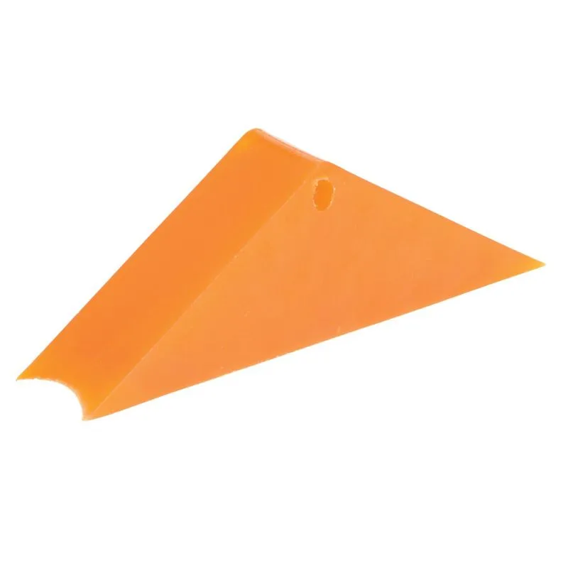 Vestil Polyurethane Magnetic Rail Car Wheel Chock