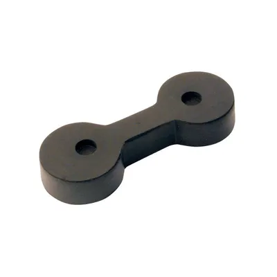 Vestil RHCB-CON Molded Rubber Crossover Connectors Black For Rchb Models