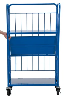 Vestil ROL-1834-3 cart shown from an alternate angle