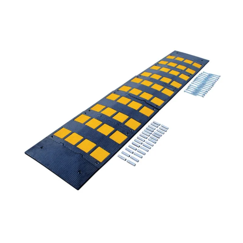 Vestil RSH-108-24-C Rubber Speed Hump Concrete Hardware