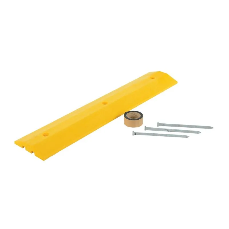 Vestil SBA-48 Plastic Speed Bump Asphalt Hardware
