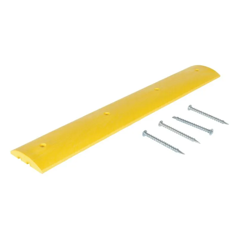 Vestil SBDHA-72 Plastic Heavy Duty Speed Bump Asphalt Hardware