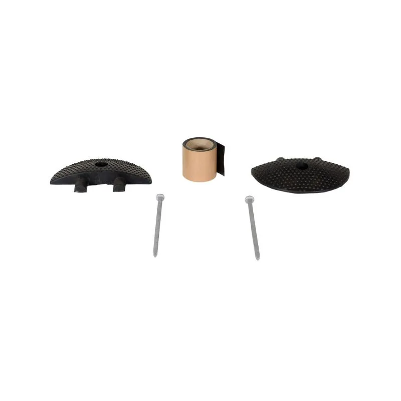 Vestil SBRY-CAP-A Rubber Heavy Duty Speed Bump Asphalt End