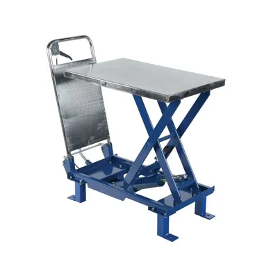 Vestil SCTAB-400 Steel Scissor Lift Table Foot Pump