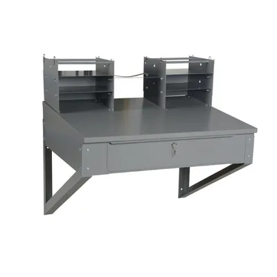 Vestil SHOP-DW Steel Shop Desk Wall Mounted