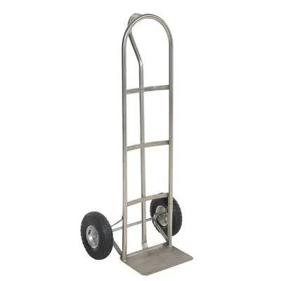 Vestil SPHT-500-SS Stainless Steel P-Handle Truck with Pneumatic Wheels