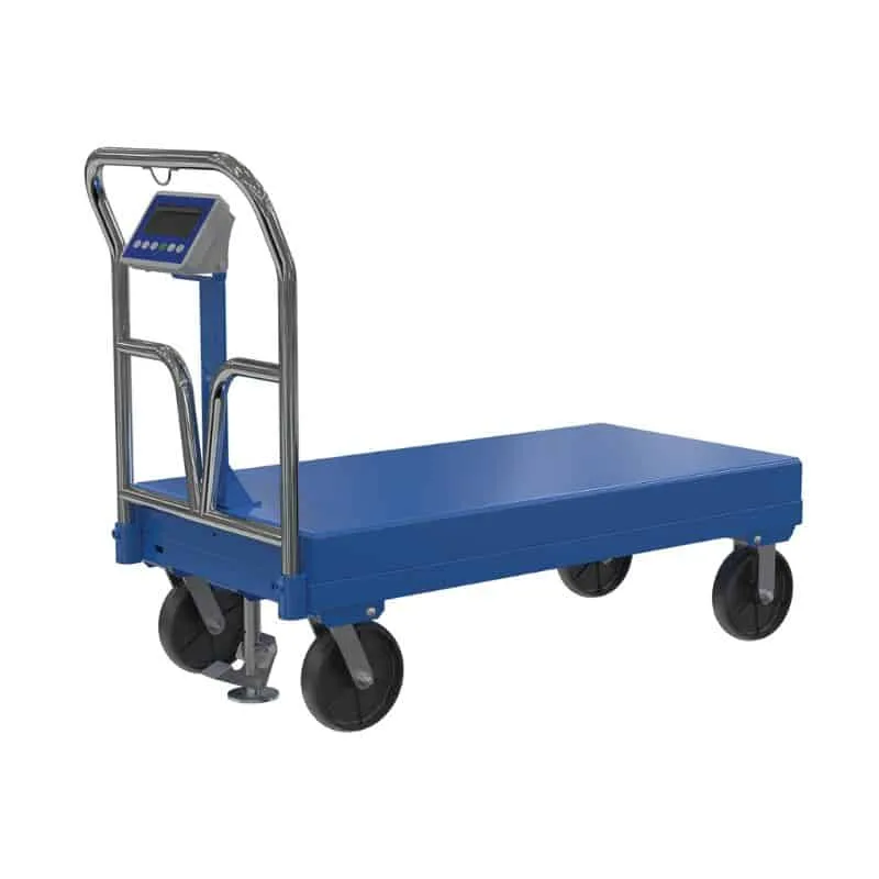 Vestil SPT-2448-SCL Steel Platform Truck with Scale
