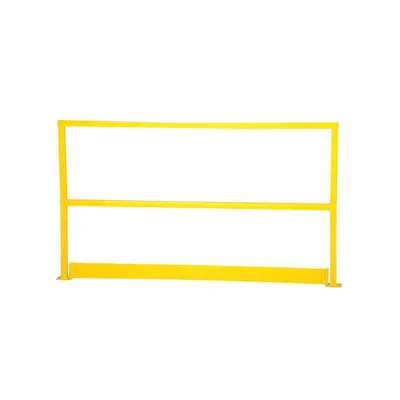 Vestil SQ-48-TB Steel Safety Handrail with Toe Board