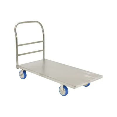 Vestil SSPT-2448 201 Stainless Steel Platform Truck 2000 Lb. Static Capacity