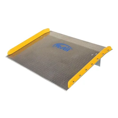 Vestil TAS-15-6036 Aluminum Dock Board Steel Curb
