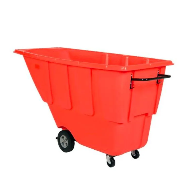 Vestil TDT-50-LD-RED Plastic Light Duty Tilt Truck (1)
