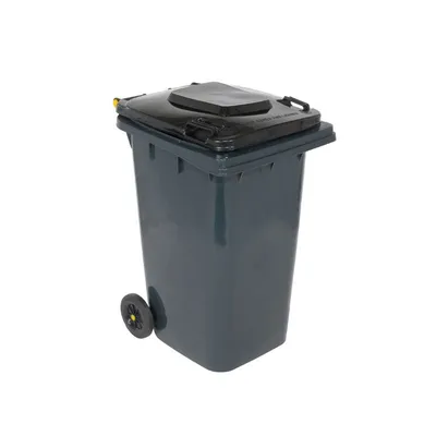 Vestil TH-64-GY High Density Polyethylene Trash Can