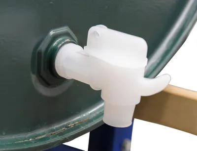 Vestil VDFT-12PKG drum handling equipment shown from an alternate angle